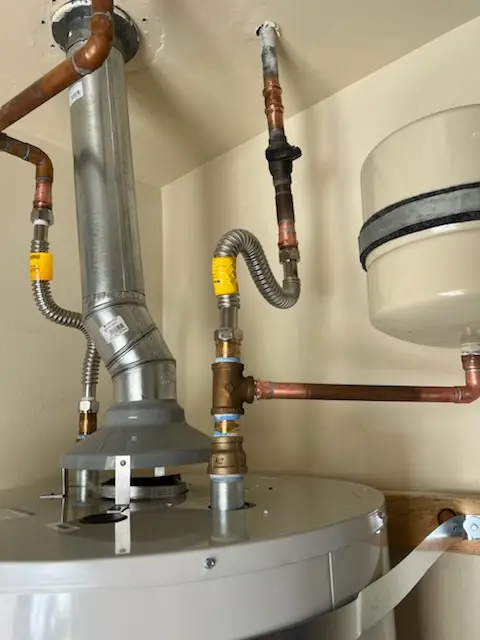 Water heater installation and plumbing repair in Arundel